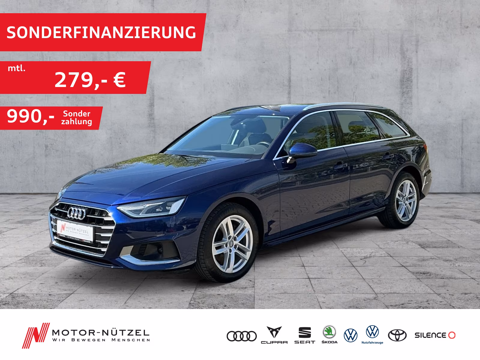 Audi A4 Avant 40 TFSI S-TR ADVANCED LED+APP+SHZ+AHK
