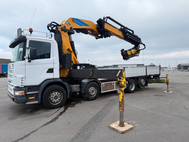 Scania R114/380 8x2*6 Effer 550/6S + JIB 6S Heavy Duty