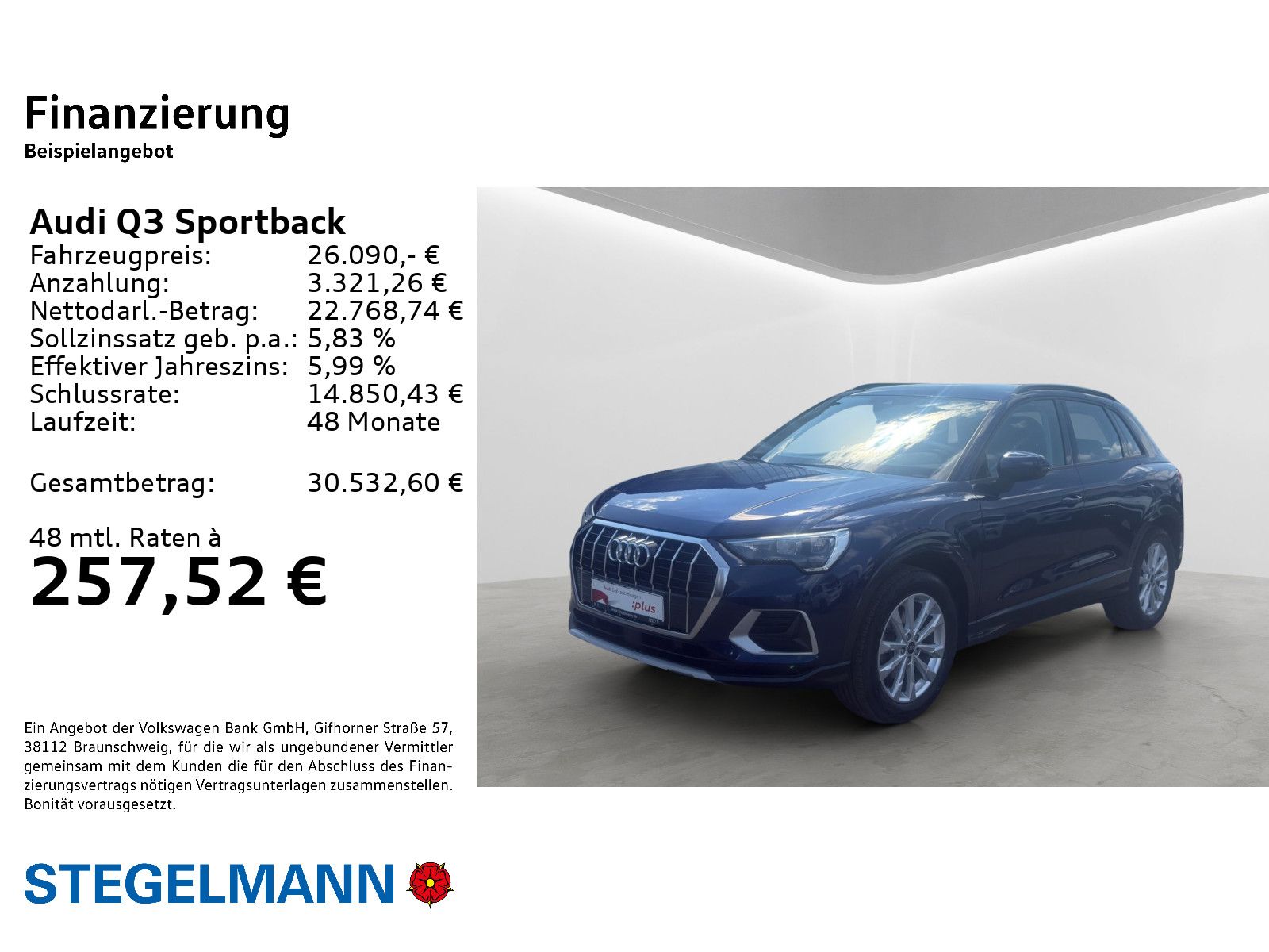 Audi Q3 Sportback 35 TFSI S-tronic advanced LED App foto 2