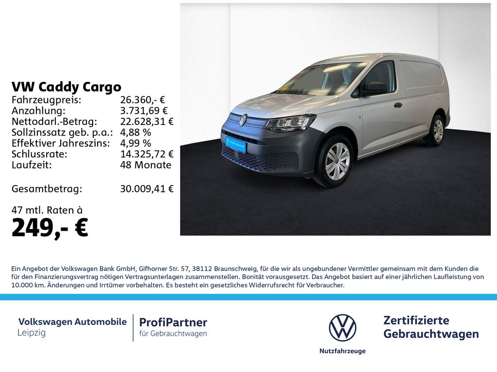 Caddy Cargo Maxi *vorb.AHK*SHZ*Heckflügeltüren