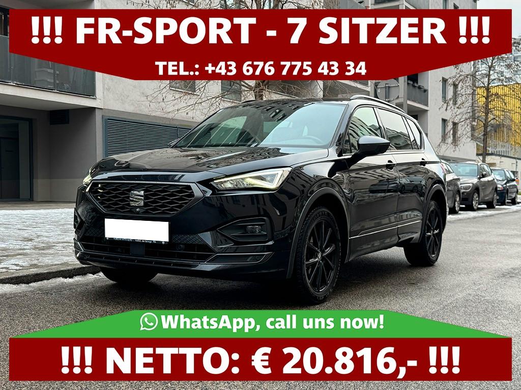 Seat Tarraco FR-SPORT 2,0 TDI 4Drive | NETTO: € 20816