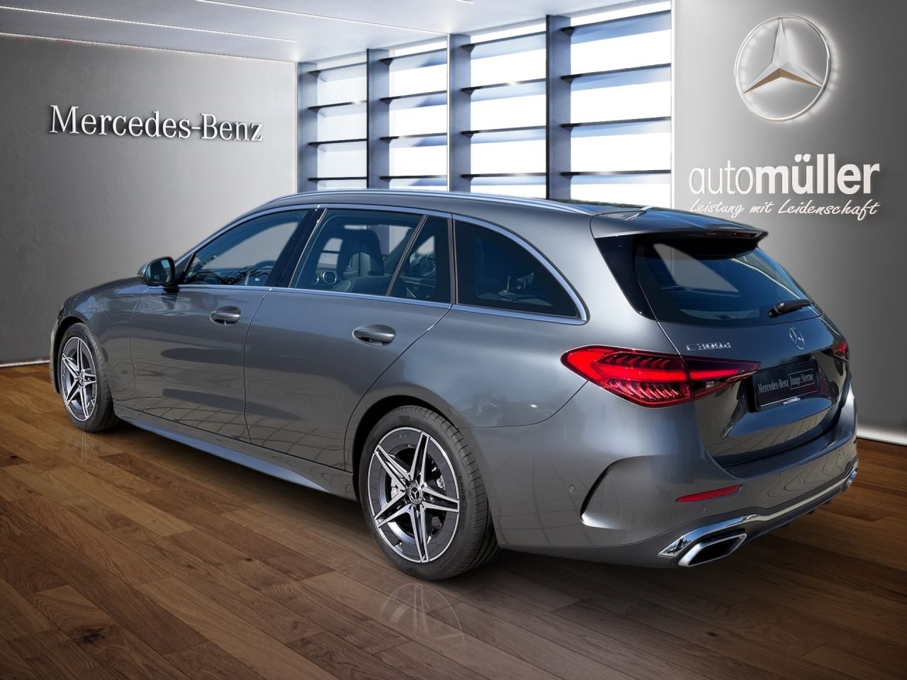 Fahrzeugabbildung Mercedes-Benz C 300 d T AMG+AHK+AMBIENTE+EASYPACK+KAMERA+