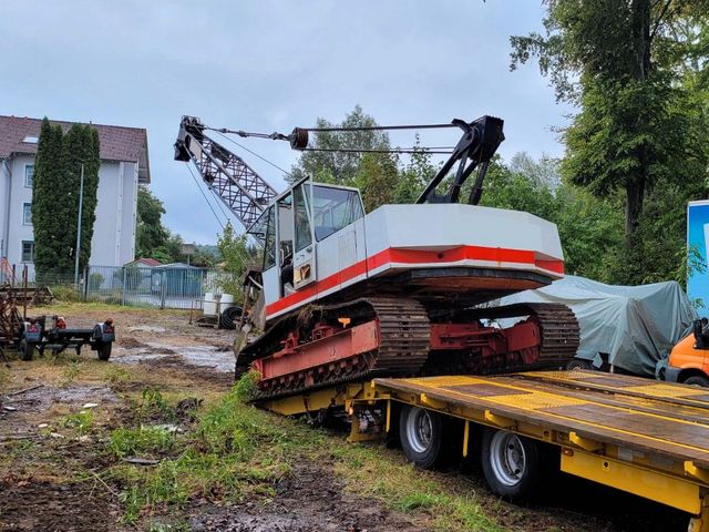 Fuchs 118R Kettenbagger Kran Bagger