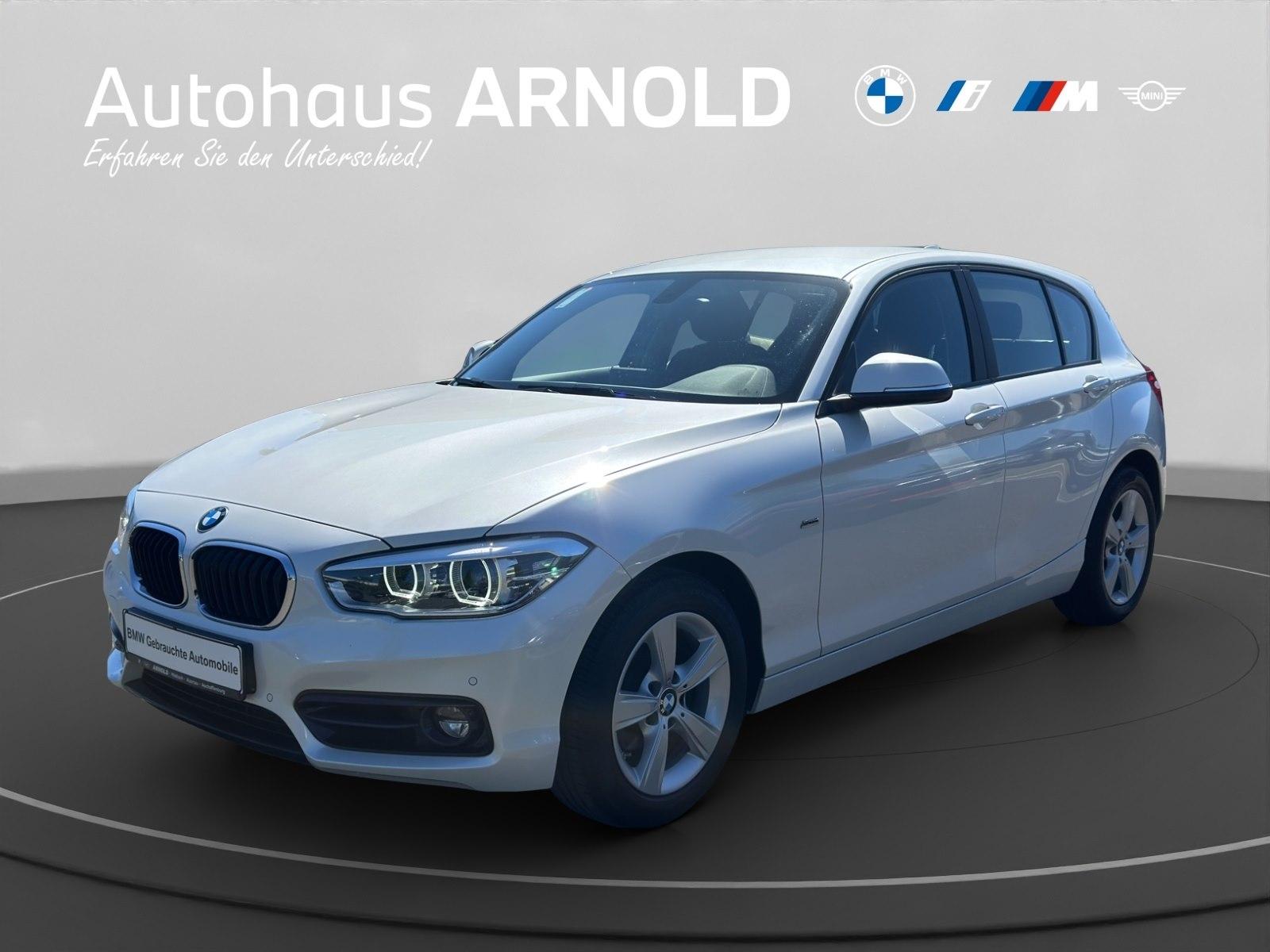 BMW 118d 5-Türer Sport Line Navi LED Klima