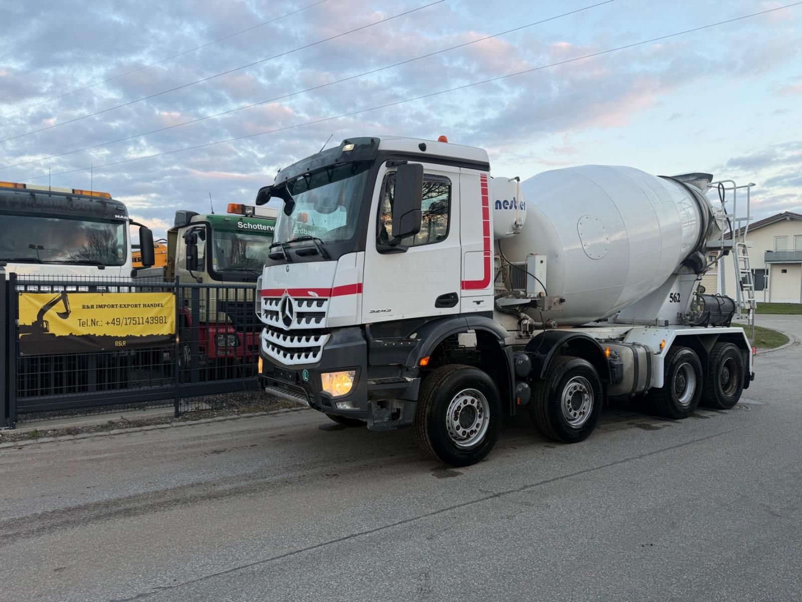 Mercedes-Benz 3243*9 Qubik*8x4*Betonmischer*TÜV