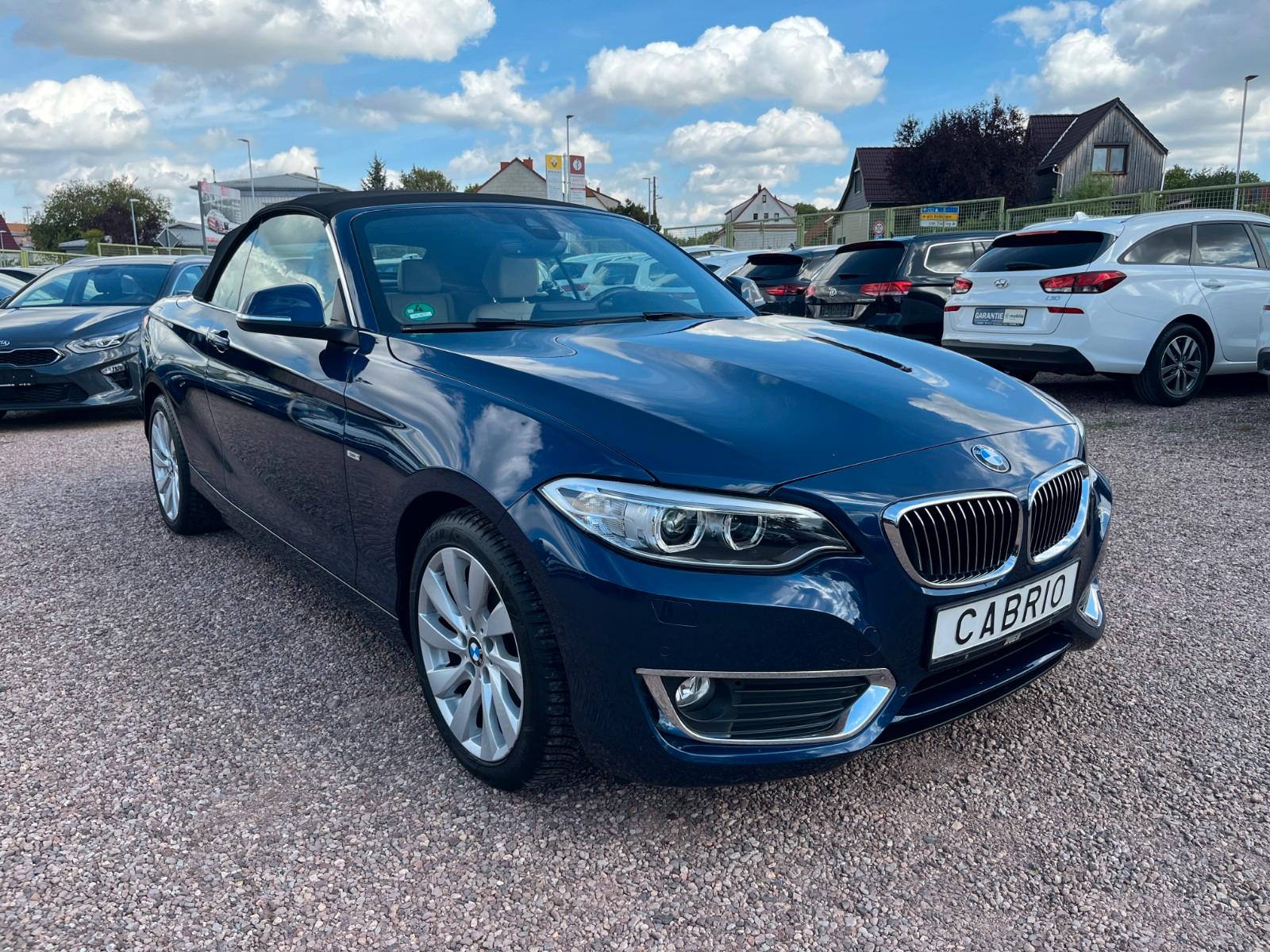 BMW 220i Cabrio *1Hand*Keyless*Kamera*Memory*Xenon*