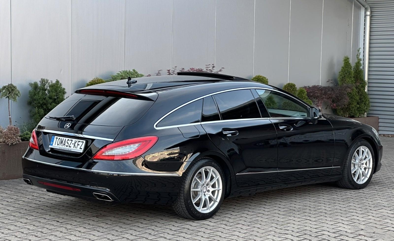 Mercedes-Benz CLS Shooting Brake 350 CDI V6 265 ch BVA 4Matic / Cuir / Sièges massants / Toit ouvrant / Suspension pneumatique