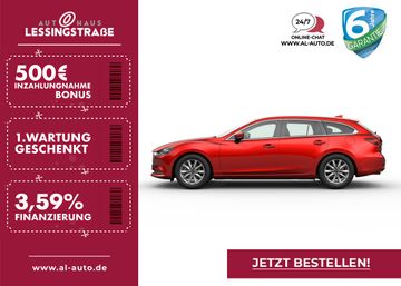 Mazda Leasing Angebot: Mazda 6 SK SKYACTIV-G 145 PRIME NAVI HeadUp