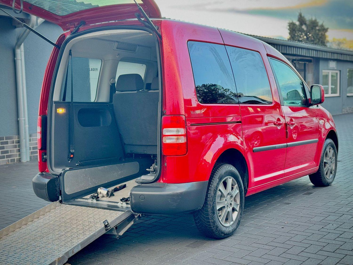 Volkswagen Caddy 'Behindertengerecht-Rampe'5-Sitzer'Klima'