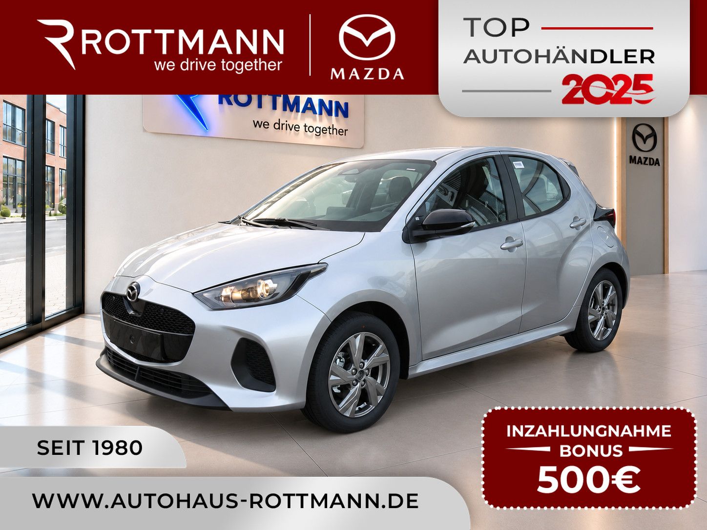 Mazda 2 Hybrid 1.5L VVT-i 116PS Aut. EXCLUSIVE-Line