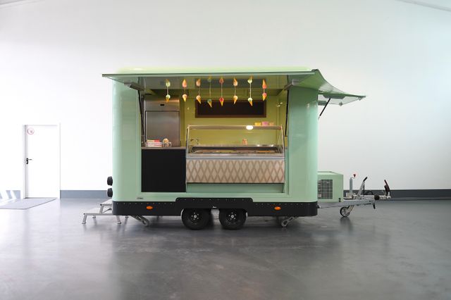 ROKA BR 35 Eisverkauf / Eisanhänger / Eismobil / Eis