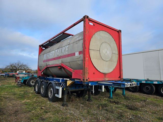 Schmitz Cargobull Tankchassis mit Tankcontainer, 375.678 Km