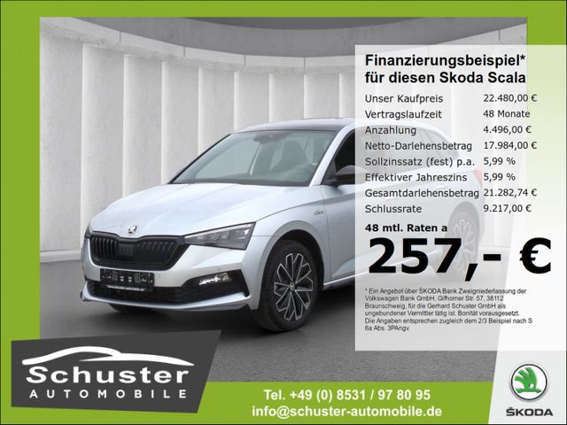 Skoda Scala Monte Carlo 1.0TSI*Voll-LED Navi Panodach