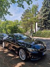 BMW 425d Coupé Luxury Line/218PS/HUD/ACC/Schiebedach - schwarze BMW 425