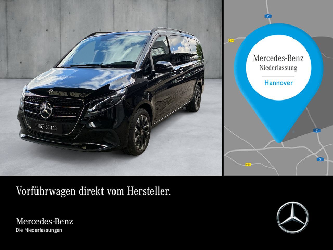 MERCEDES-BENZ V 300 d lang Style WideScreen 360° Airmat Distr