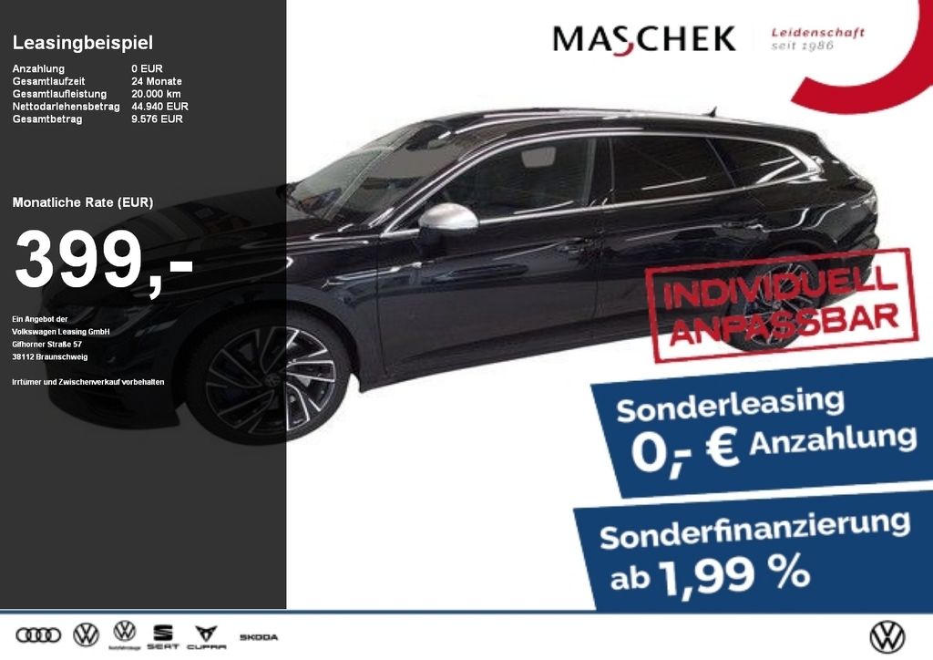 Arteon R Sonderleasing AHK Navi IQLight Anschlus