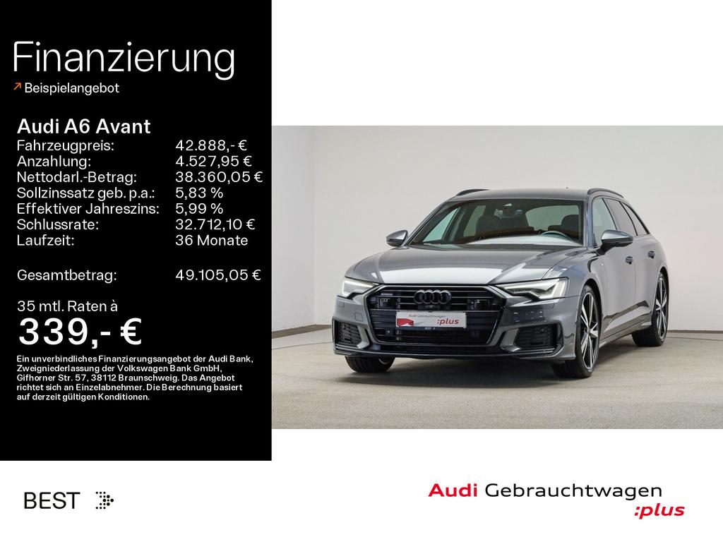 Audi A6 Avant 2 x S line 40 TDI qu AHK BO Assist 2024
