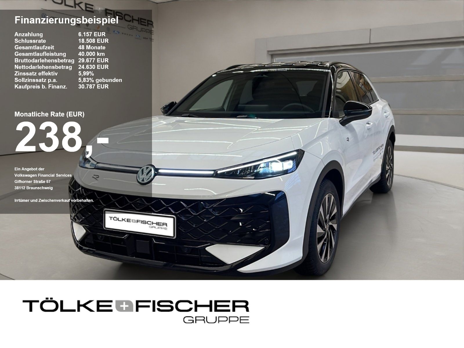 Volkswagen T-Roc e TSI R-Line DSG IQLight Black-Style foto 1