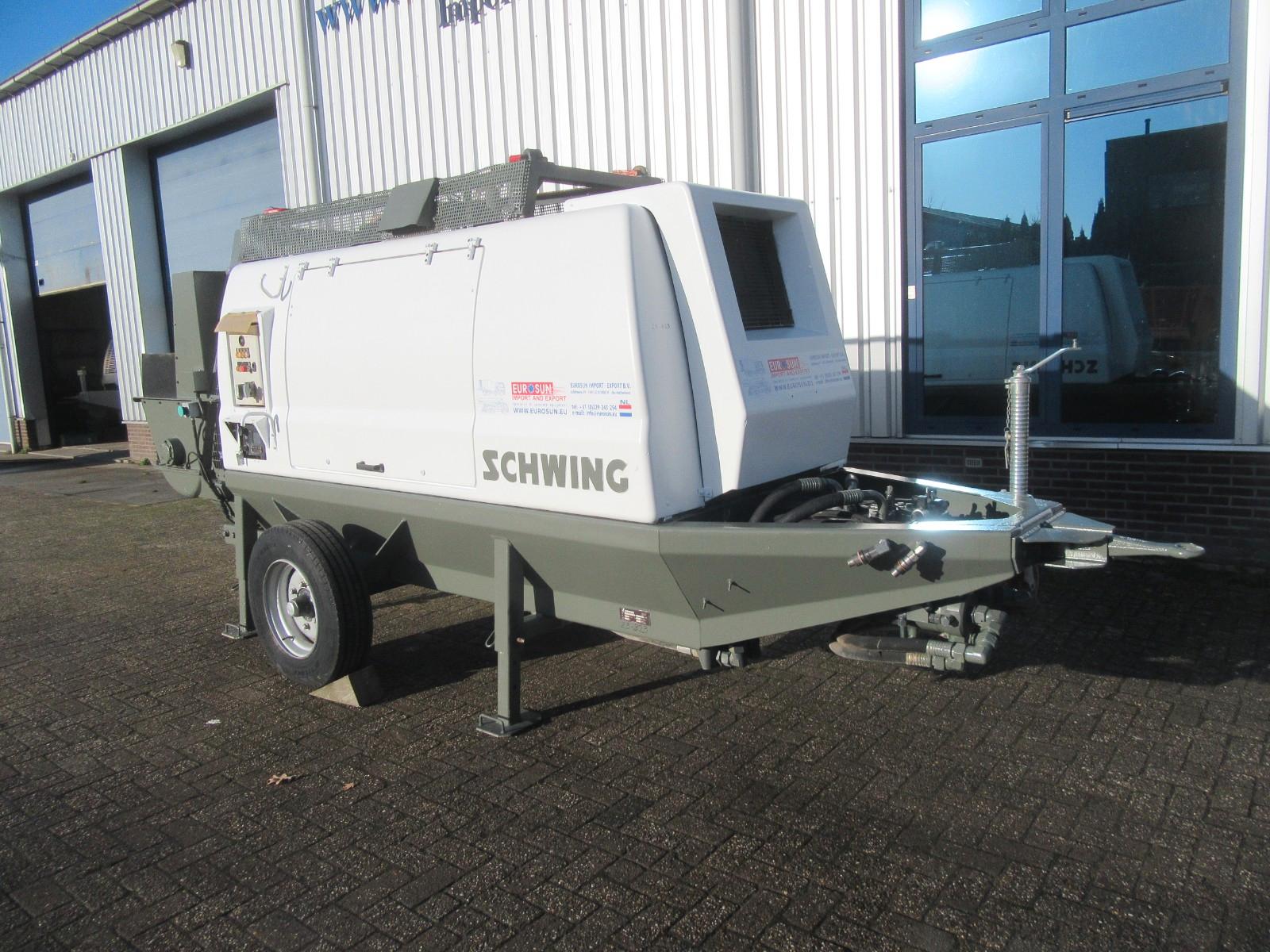 Mercedes-Benz SCHWING SP 1800 D 129 KW  trailer concrete pump
