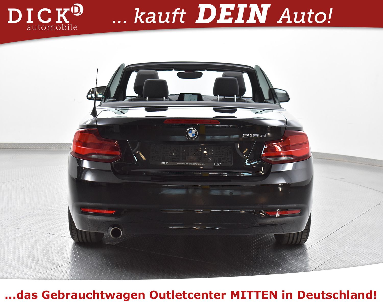 Fahrzeugabbildung BMW 218d Cabrio Advan NAVI+LED+SHZ+TEM+H&K+PDC+AHK+M