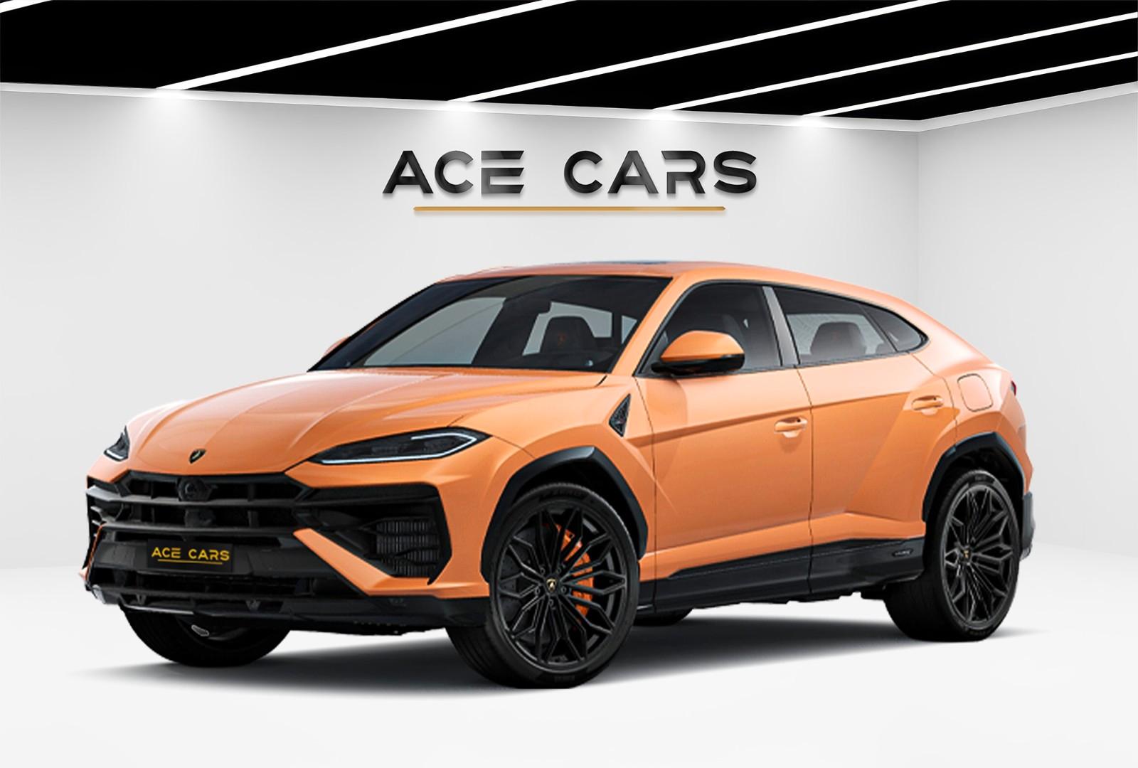Lamborghini Urus SE Prod 26 Arancio Borealis Rear Screens