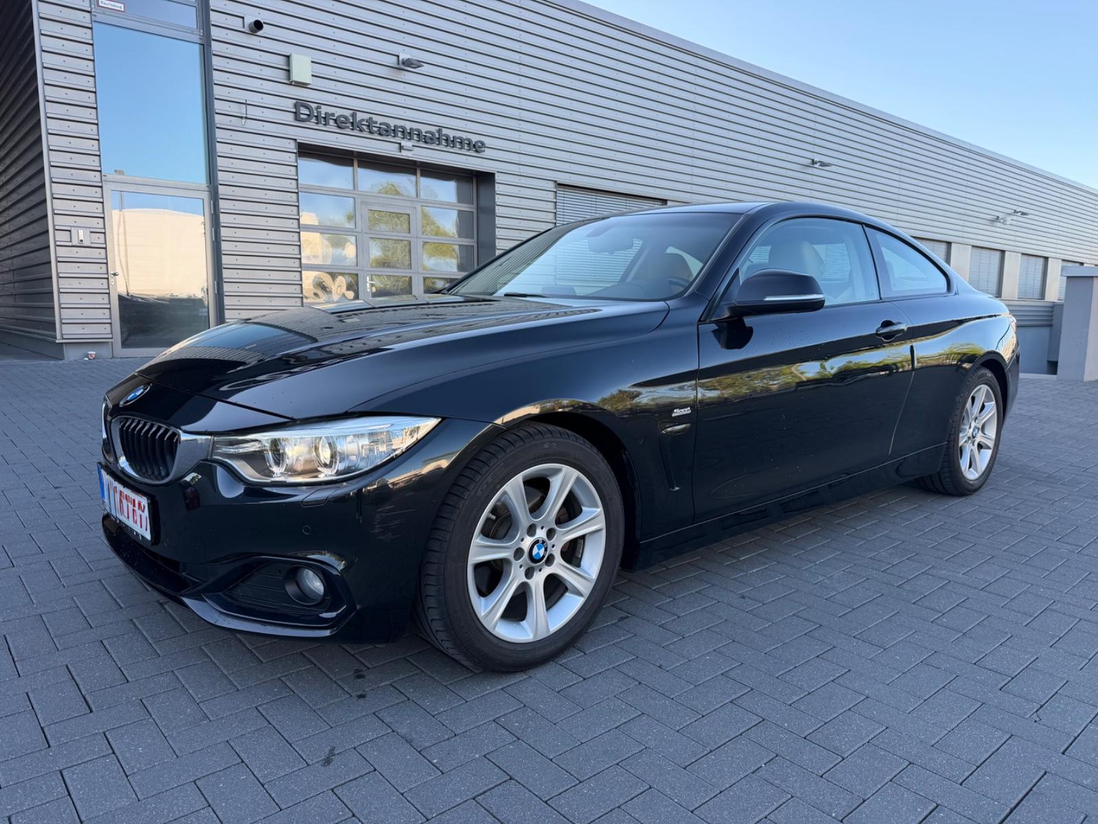 BMW 420 d Sport Line Coupé Automtik Leder Navi Xenon