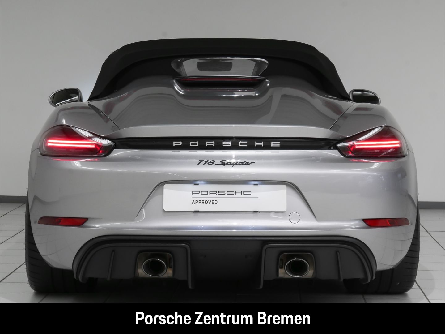 Porsche 718 Spyder Vollschalensitze 6-Gang Schaltgetrieb foto 7
