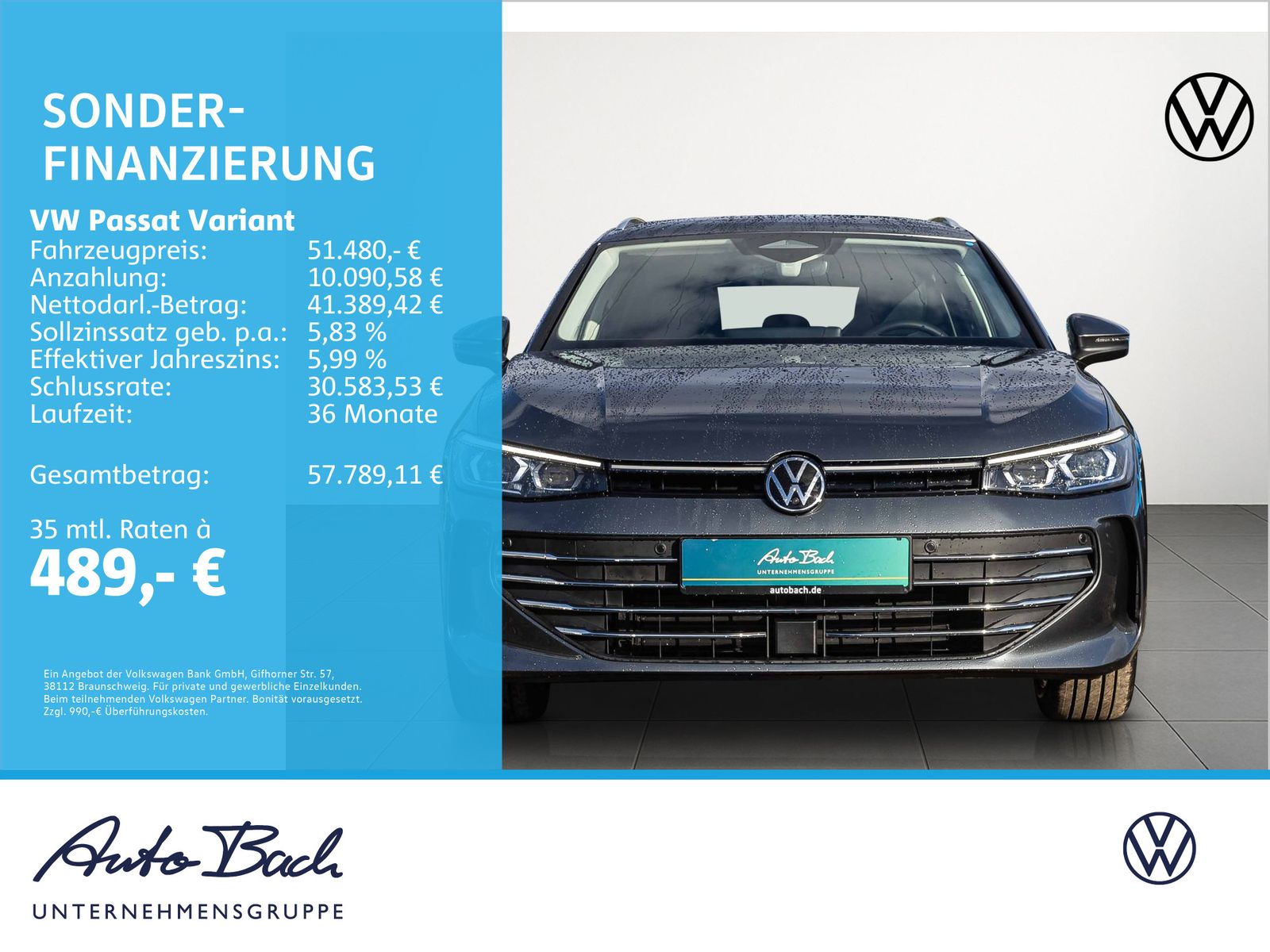 Volkswagen Passat Variant Business 2.0TDI DSG Navi Matrix H imagem 2