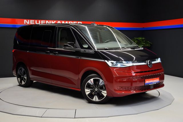 Volkswagen T7 Multivan BiCol. rot/schwarz Pano HuD ACC AHK