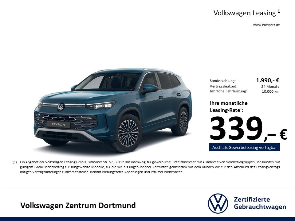 Volkswagen Tayron 1.5 HYBRID ELEGANCE AHK 360°CAM ACC LM18 foto 3