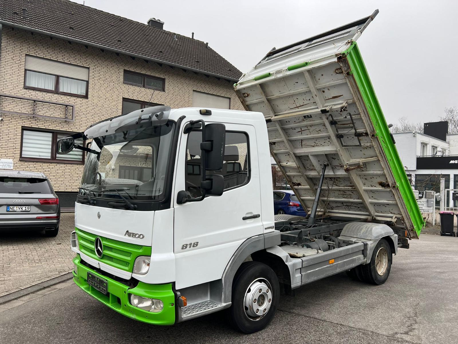 Mercedes-Benz Atego 818K Dreiseitenkipper Meiller*Kipphydrauli