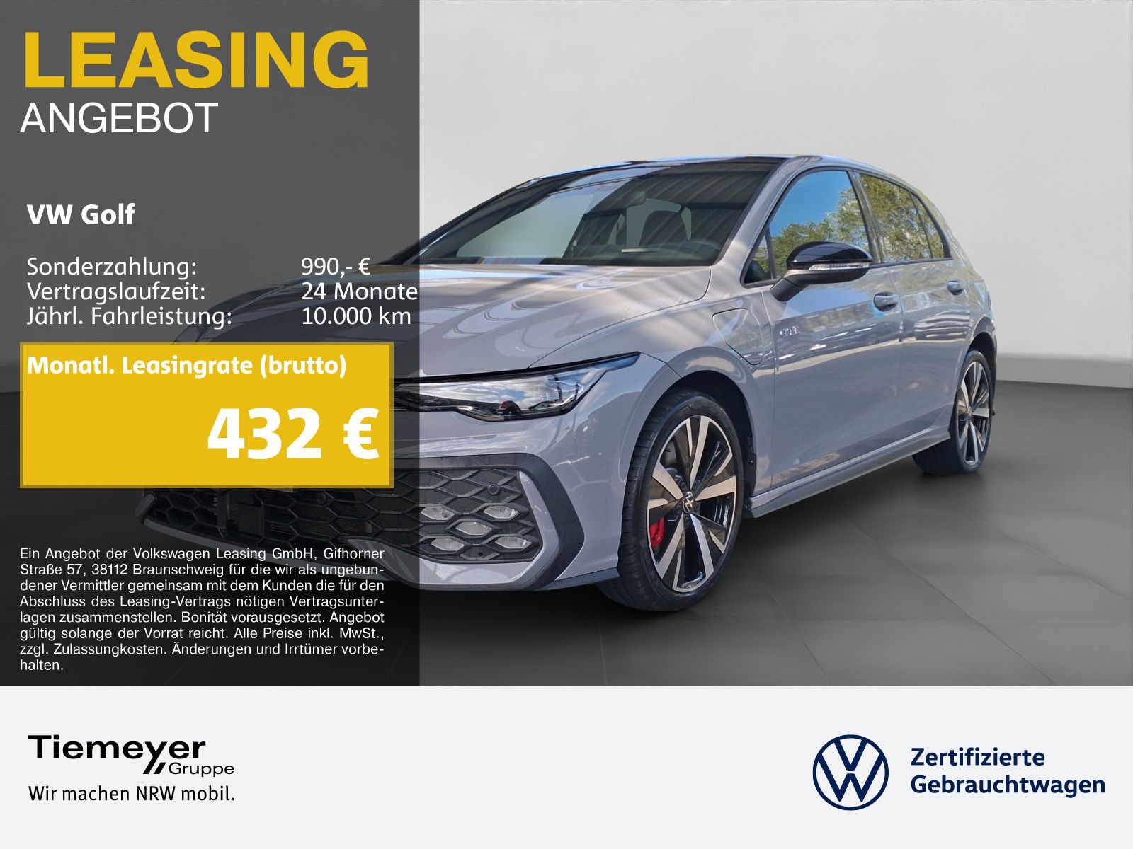 Volkswagen Golf GTE BLACK PANO IQ.LIGHT LM18 HuD foto 1