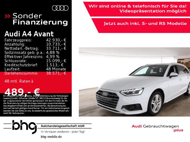 Audi A4 Avant 35 TDI S tronic advanced