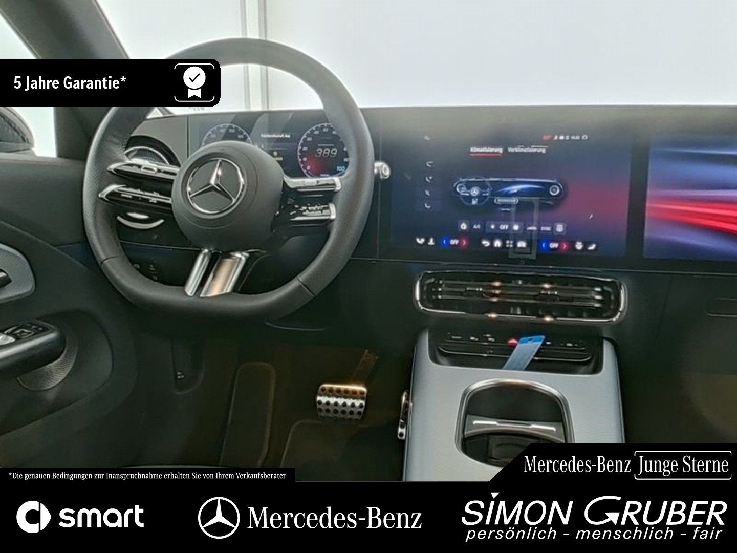 Fahrzeugabbildung Mercedes-Benz CLA 250+ SB AMG+ Superscreen Burm 400/800V AHK