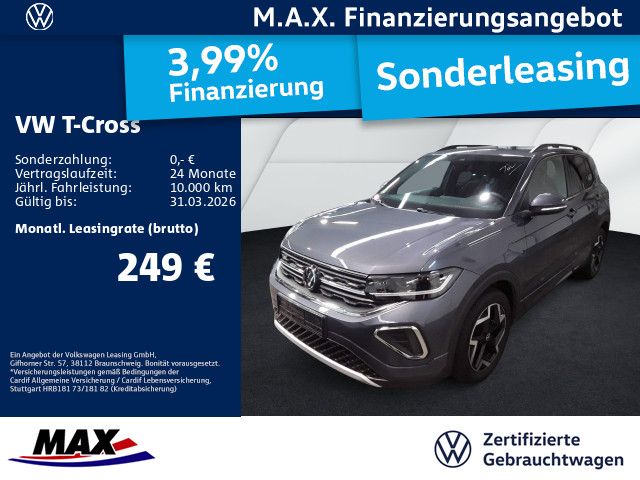 T-Cross 1.5 TSI DSG R LINE IQ.LIGHT+AHK+ACC+NAVI