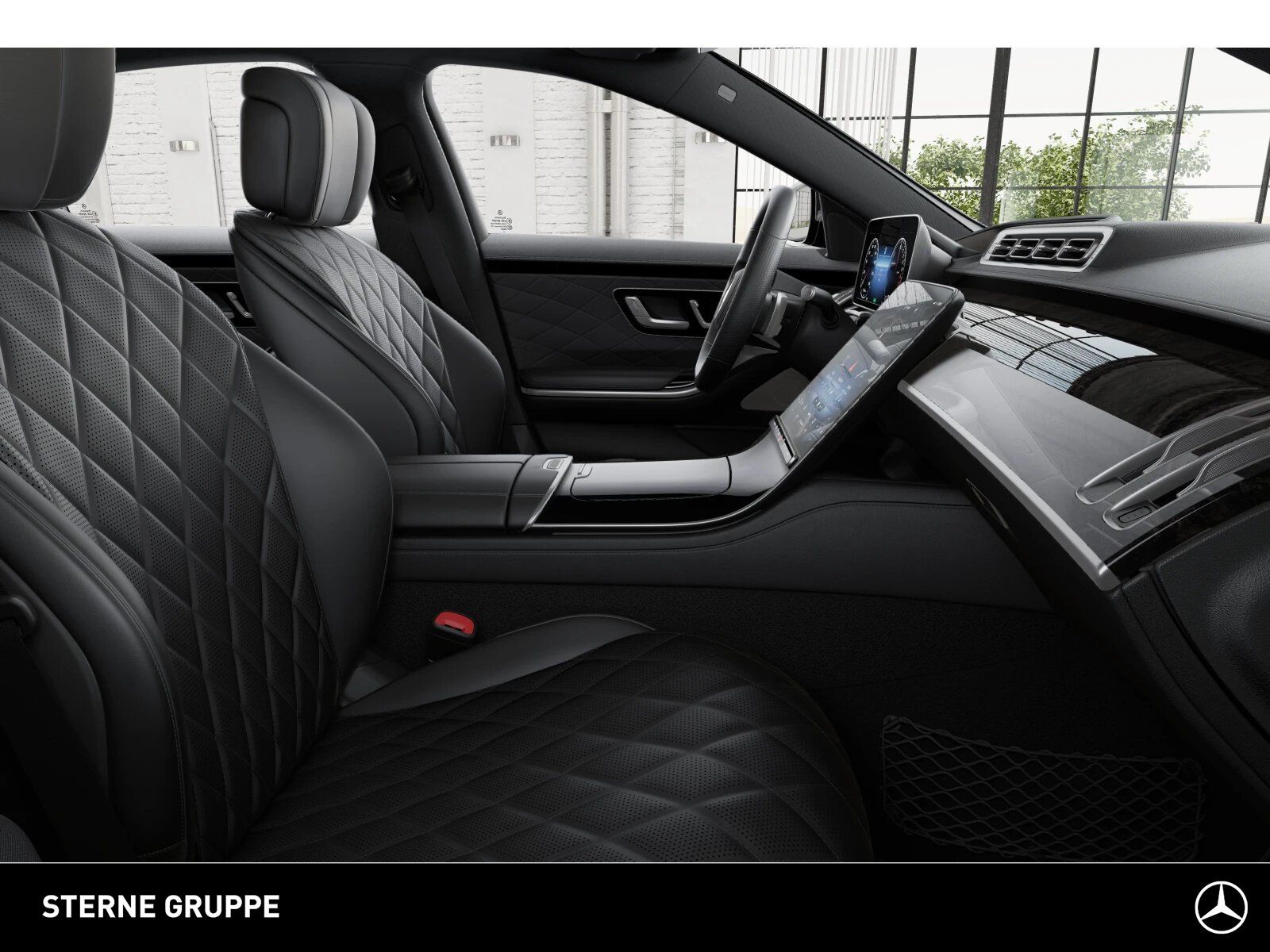 Mercedes-Benz S 580 e lang AMG NIGHT Pano HUD RemotePark Burme foto 5