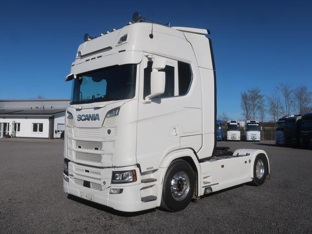 Scania S 580 4x2 V8 suspensie pnoumatică integrală Alcoa climă staționară