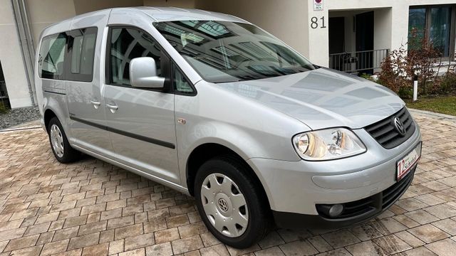 Volkswagen Caddy Maxi Life Team, 7 Sitze, Klima, TÜV