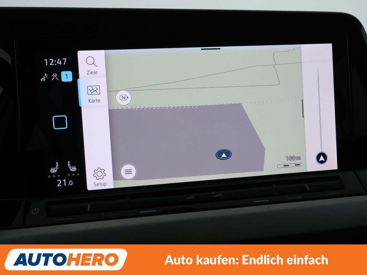 Volkswagen Golf VIII 2.0 TDI Life Aut.*NAVI*LED*ACC*, миниатюра 20