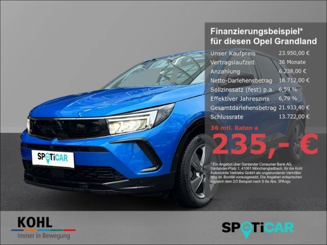 Opel Grandland GS Line 1.2 Turbo EU6e PDC SHZ Totwink