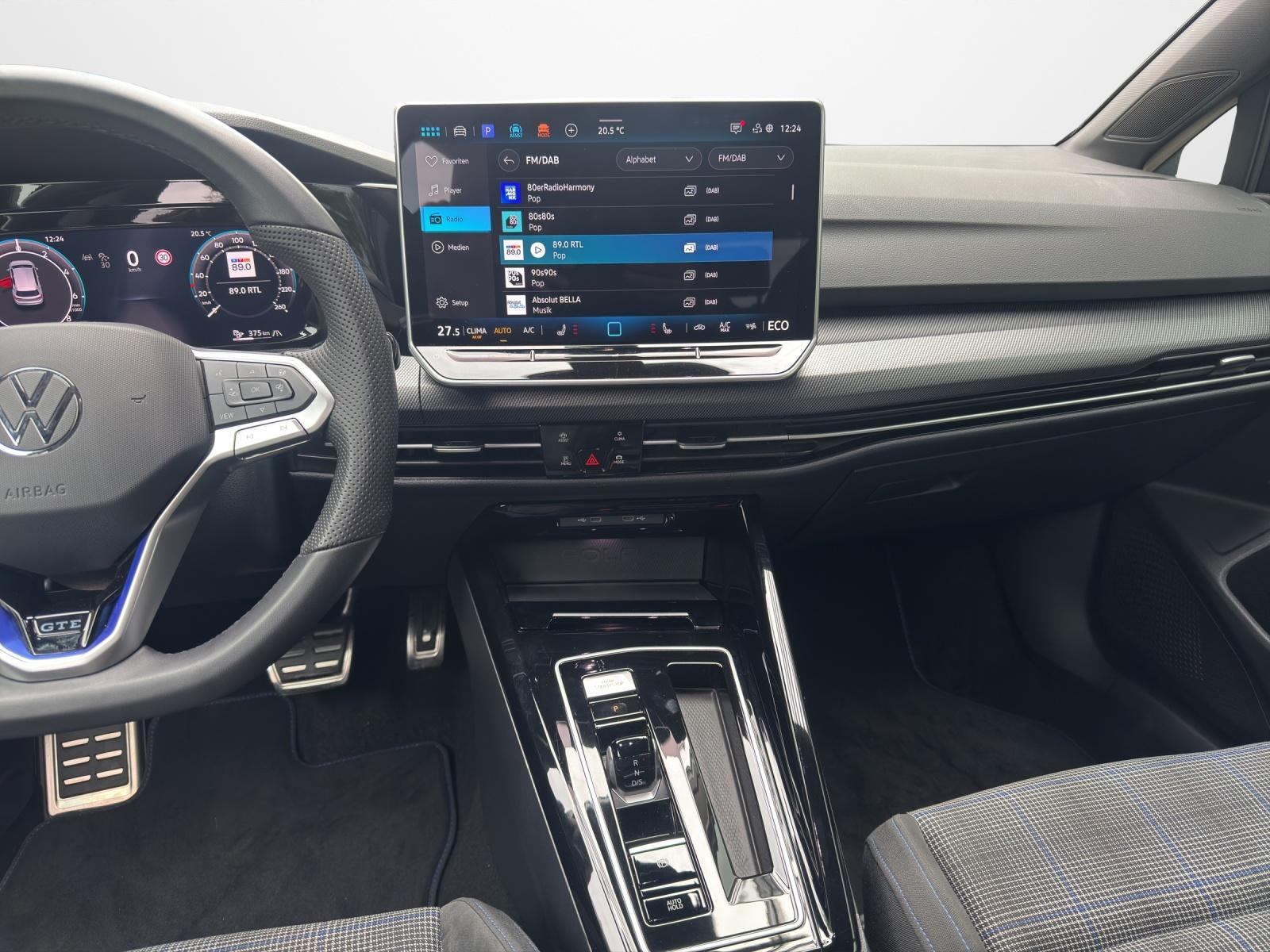 Volkswagen Golf GTE 1.5 TSI eHybrid DSG HeadUp AHK Navi LE, миниатюра 11