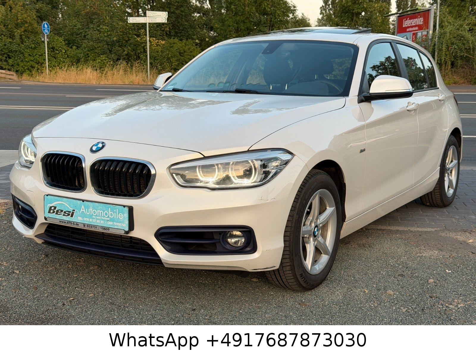 BMW 118 d Sport Line LED NAVI Aut.Schiebedach