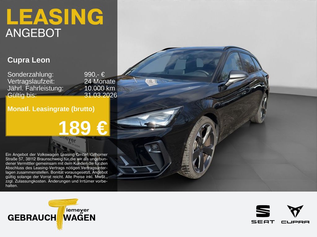 Cupra Leon Sportstourer 1.5 eTSI DSG LM18 eKLAPPE SUPE