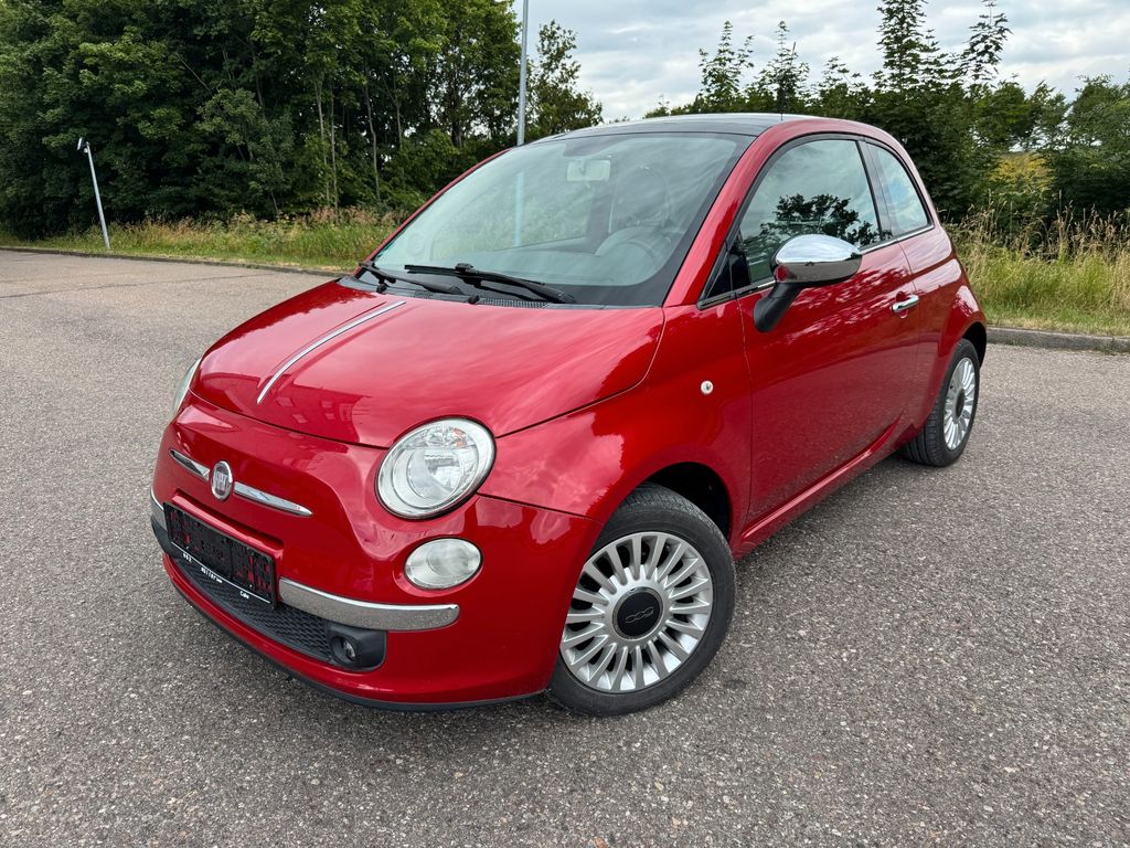 Fiat 500 Lounge, Panorama,Klima,1.Hand