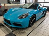Porsche 718 Boxster miamiblau PCM/SAGA/PDLS+/PASM/Leder - Porsche Boxster: 718