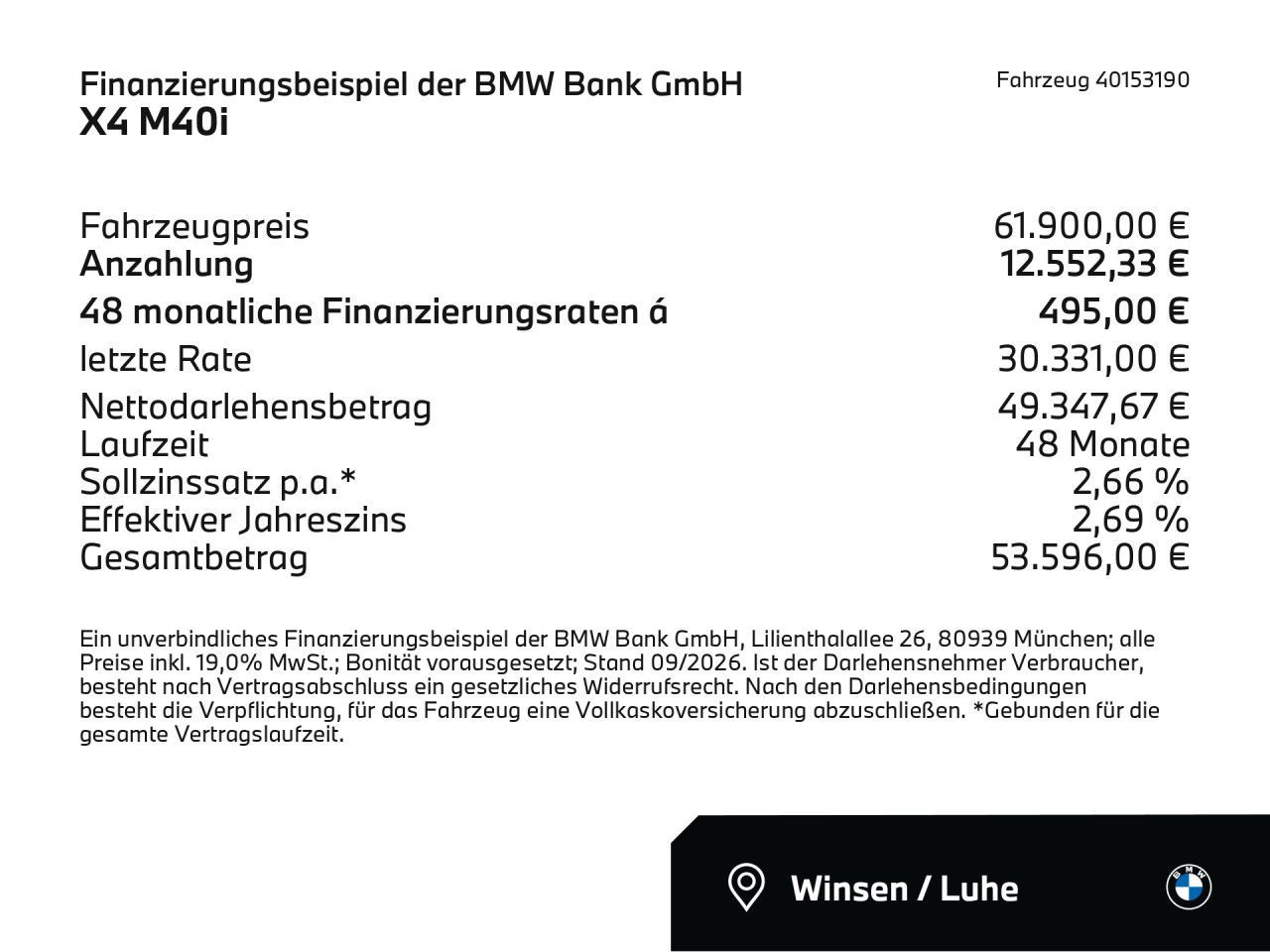BMW X4 M40 - Bild 4
