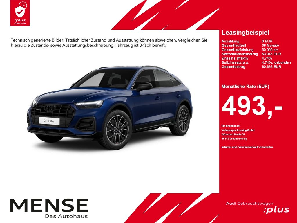 Audi Q5 Sportback 50 TFSI e quattro S tronic advanced