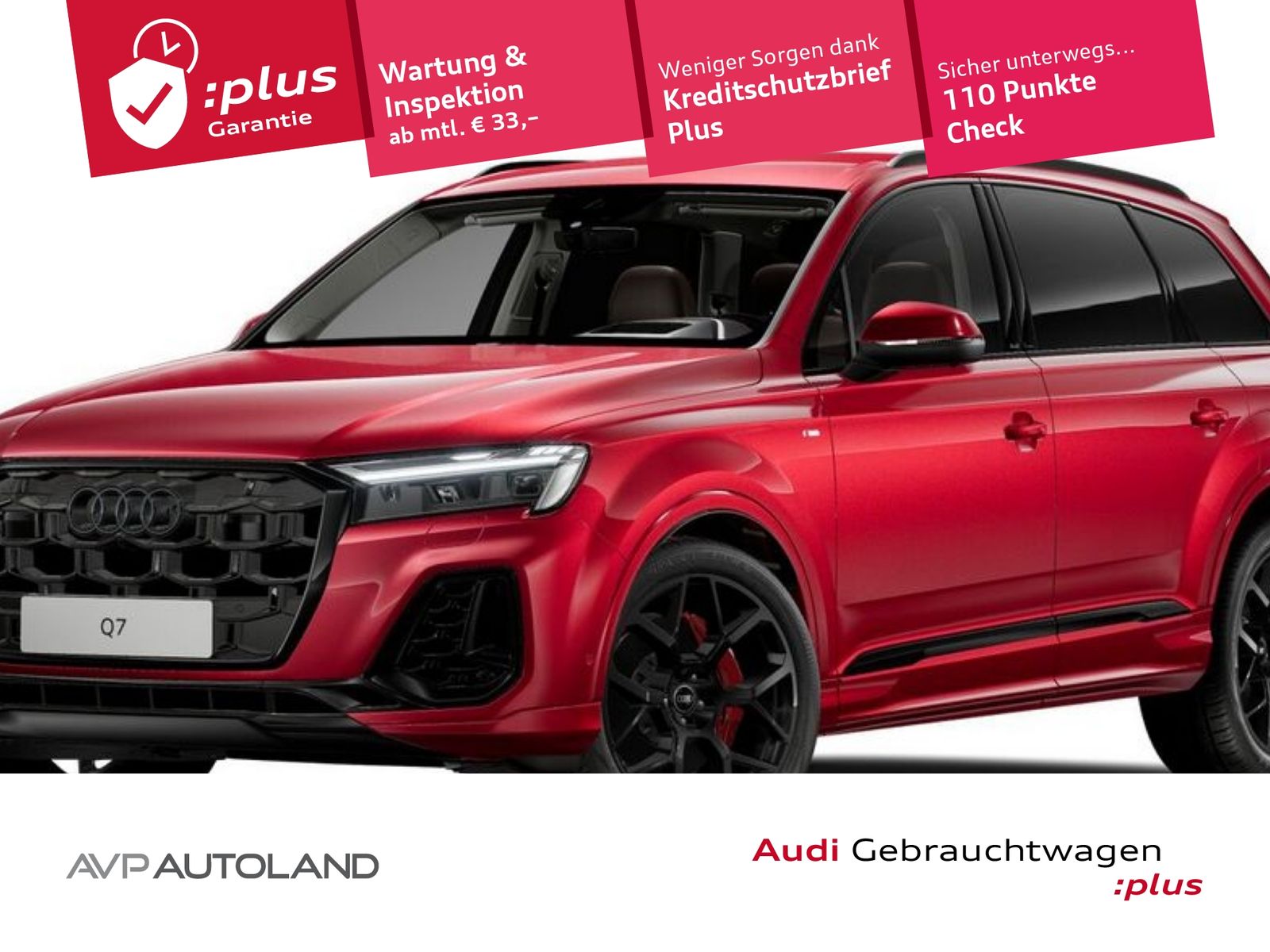 Audi Q7 TFSI quattro tiptronic S line 7-Sitzer | AHK