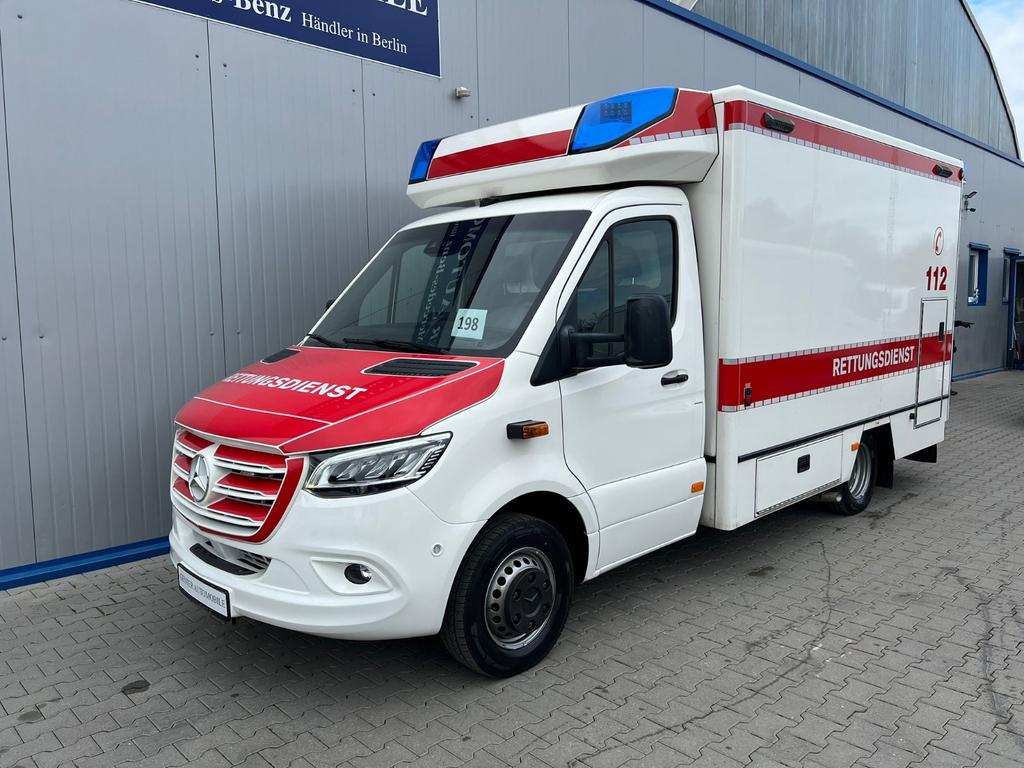 MercedesBenz Sprinter 519 KRANKENWAGEN AUTOMATIK KLIMA LED 2022