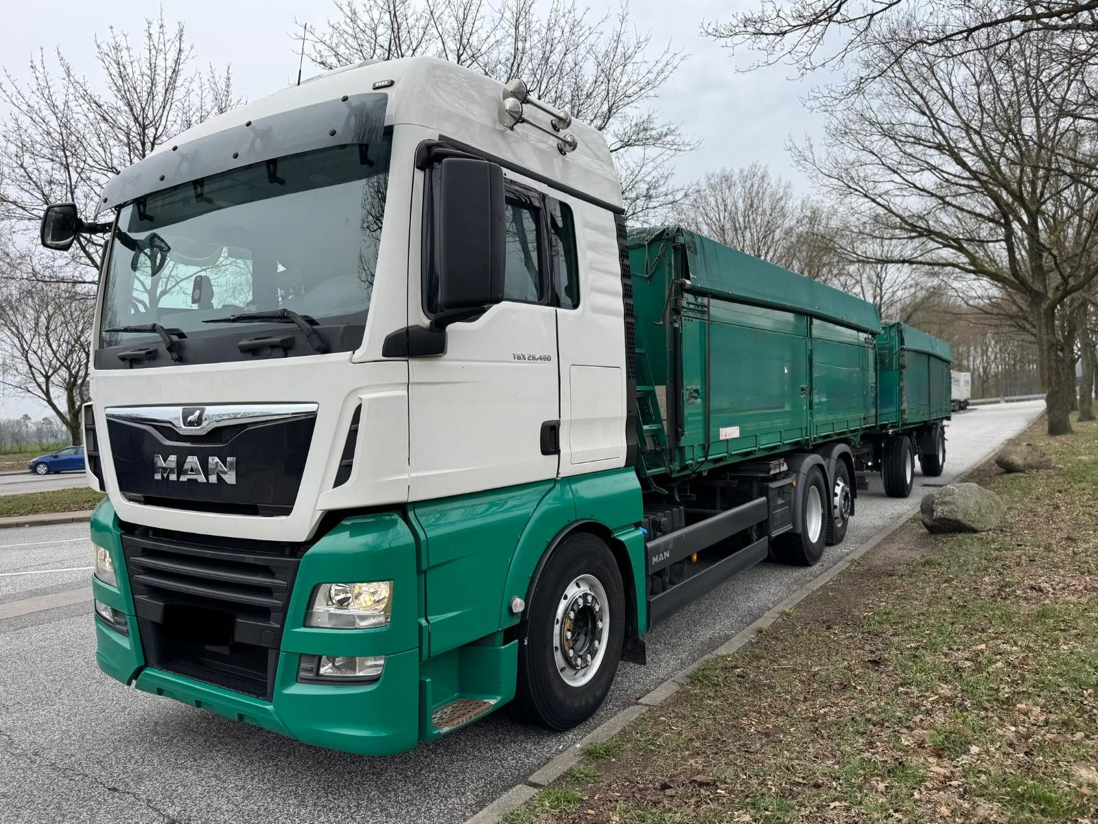 MAN TGX 26.460 Kempf 25 Kubik Getreide